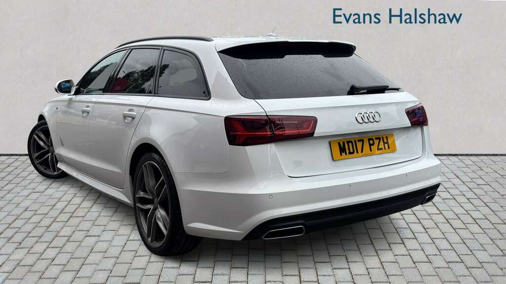 Audi A6 2.0 Tdi Ultra Black Edition 2017 MD17PZH White #2