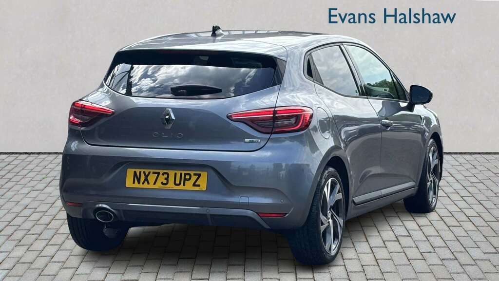 Renault Clio 1.0 Tce 90 Rs Line 2023 NX73UPZ Grey #6