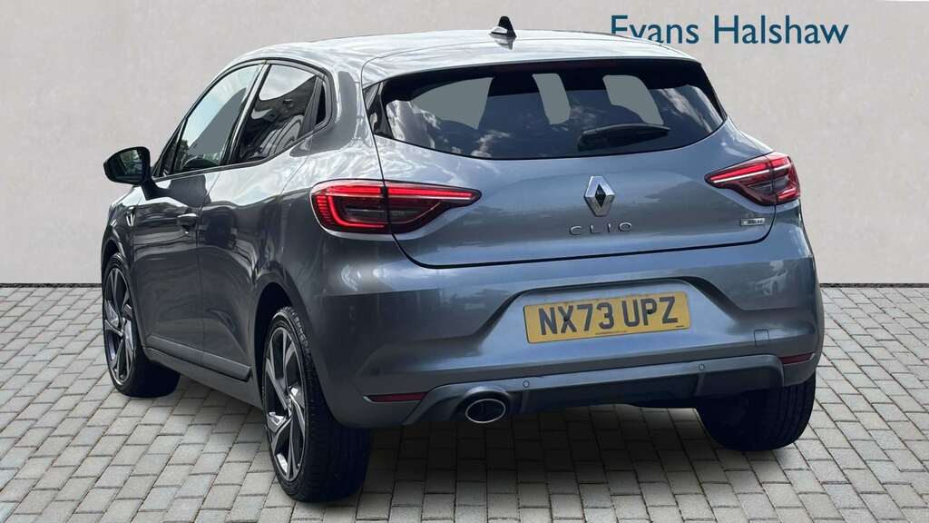 Renault Clio 1.0 Tce 90 Rs Line 2023 NX73UPZ Grey #4