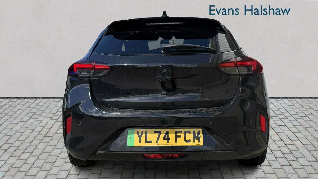 Vauxhall Corsa-e 100Kw Ultimate 50Kwh 2025 YL74FCM Black #6