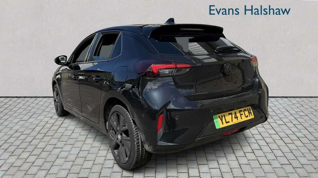 Vauxhall Corsa-e 100Kw Ultimate 50Kwh 2025 YL74FCM Black #4