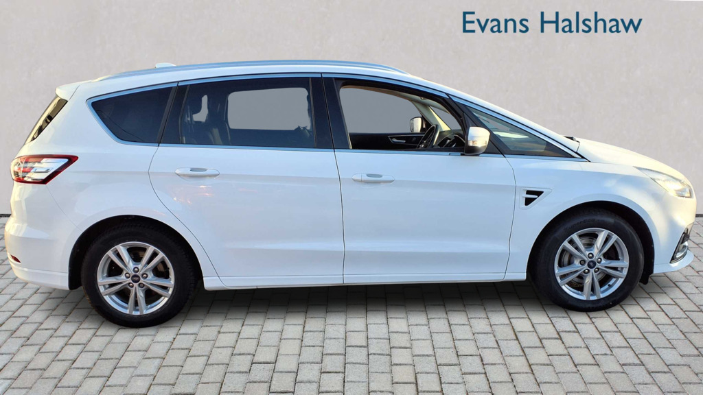 Ford S-Max 2.0 Ecoblue Titanium 2021 White #3
