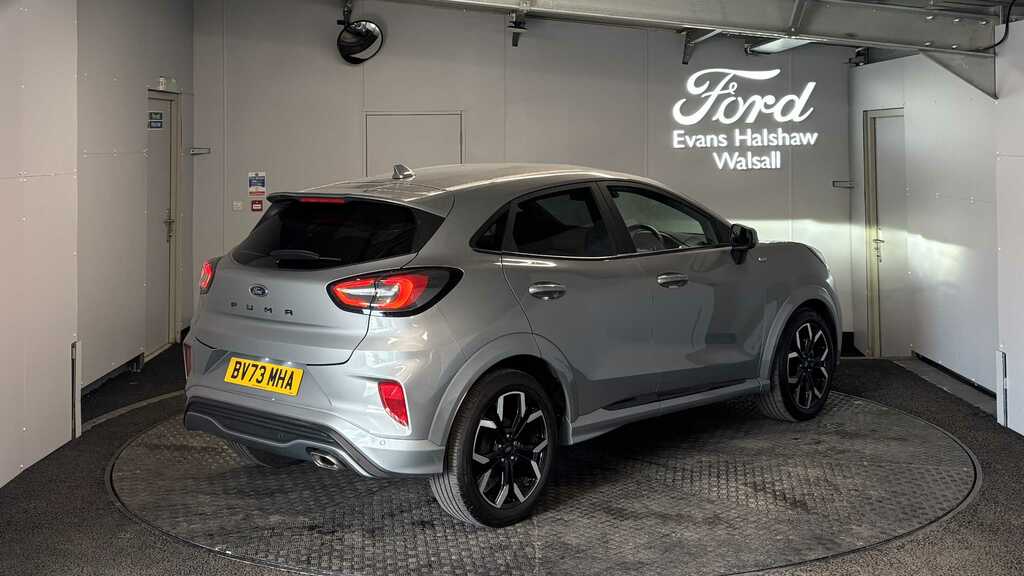 Ford Puma 1.0 Ecoboost Hybrid Mhev St-line X Dct 2024 BV73MHA Silver #5