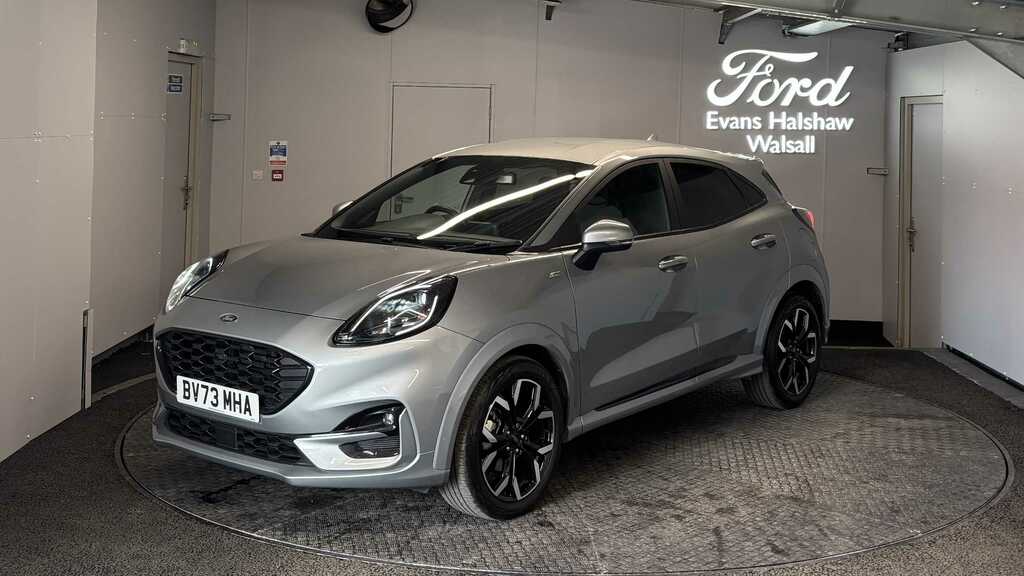 Ford Puma 1.0 Ecoboost Hybrid Mhev St-line X Dct 2024 BV73MHA Silver #3