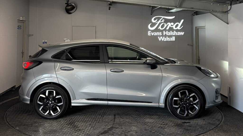 Ford Puma 1.0 Ecoboost Hybrid Mhev St-line X Dct 2024 BV73MHA Silver #4
