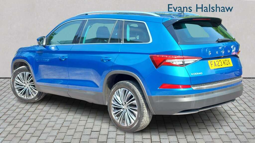 Skoda Kodiaq 1.5 Tsi Se L Executive Dsg 7 Seat 2023 FA23KOX Blue #3