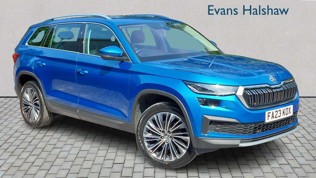 Skoda Kodiaq 1.5 Tsi Se L Executive Dsg 7 Seat 2023 Blue