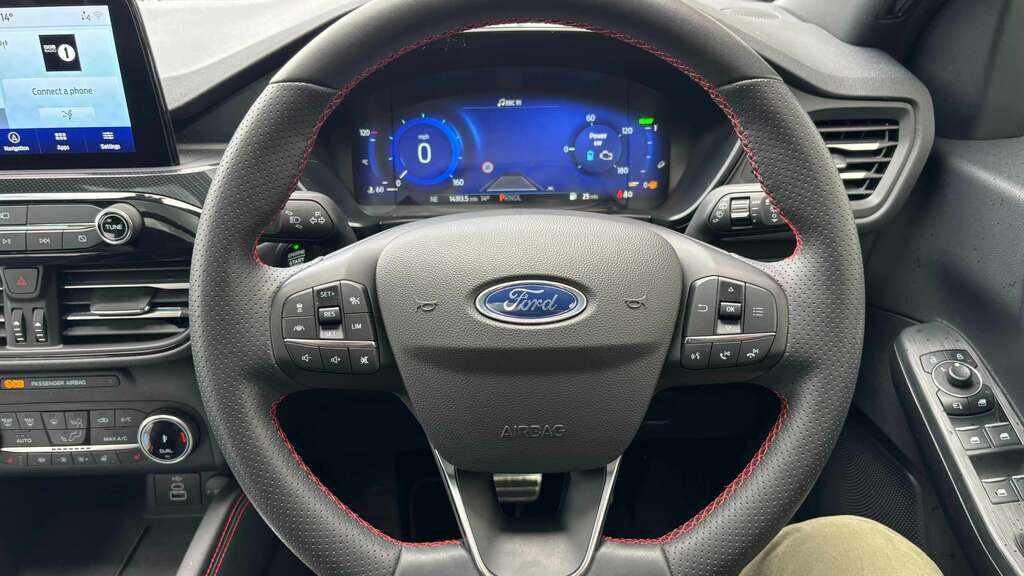 Ford Kuga 2.5 Fhev Black Package Edition Cvt 2024 GF24ZRD White #6