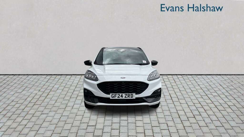 Ford Kuga 2.5 Fhev Black Package Edition Cvt 2024 GF24ZRD White #2