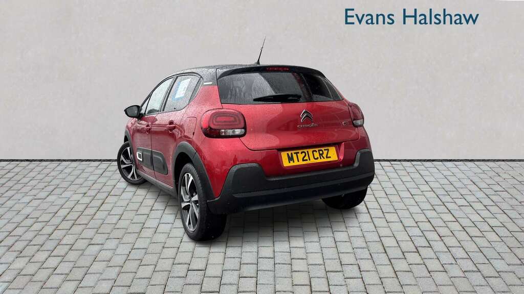Citroen C3 1.2 Puretech Shine Plus 2021 MT21CRZ Red #2