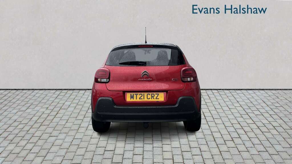 Citroen C3 1.2 Puretech Shine Plus 2021 MT21CRZ Red #4