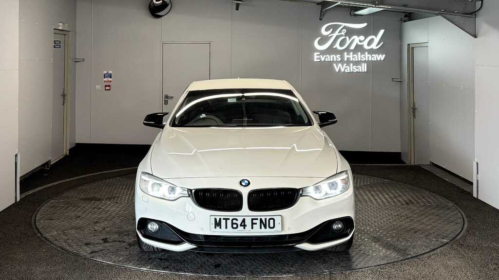 BMW 4 Series 420I Xdrive Sport Professional Media 2015 White #2