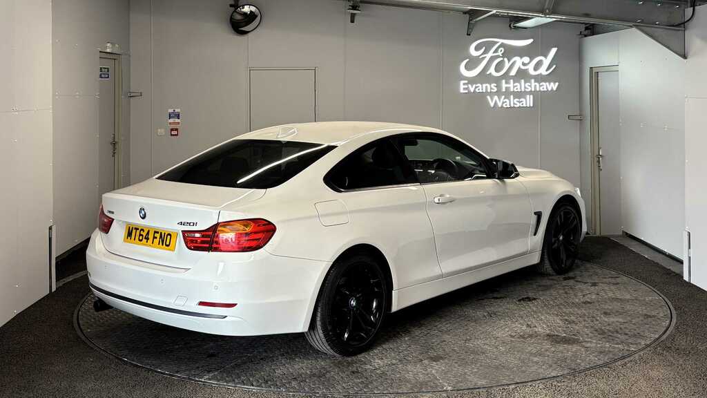 BMW 4 Series 420I Xdrive Sport Professional Media 2015 White #5