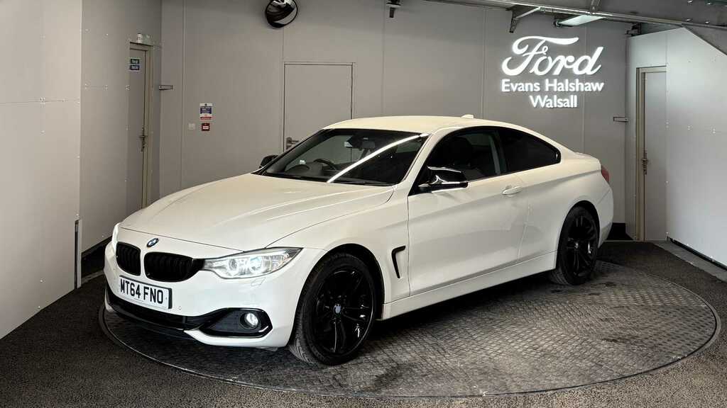 BMW 4 Series 420I Xdrive Sport Professional Media 2015 White #3