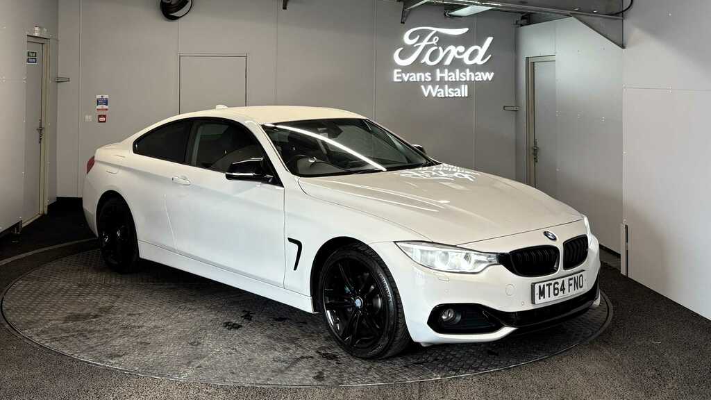 BMW 4 Series 420I Xdrive Sport Professional Media 2015 White