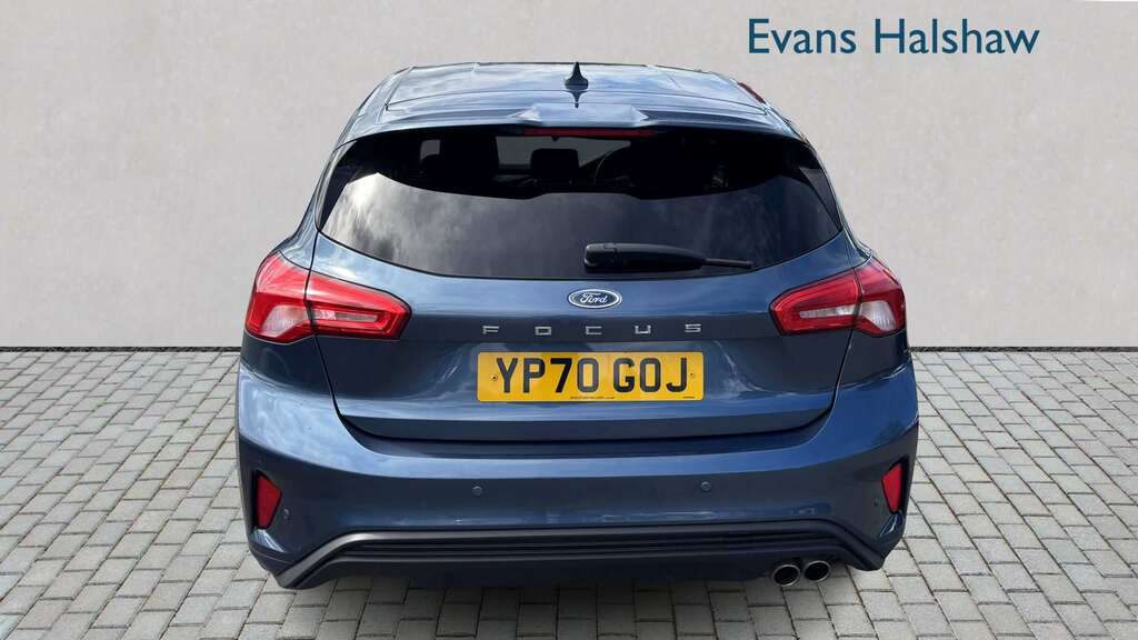Ford Focus 1.5 Ecoblue 120 St-line 2020 YP70GOJ Blue #5