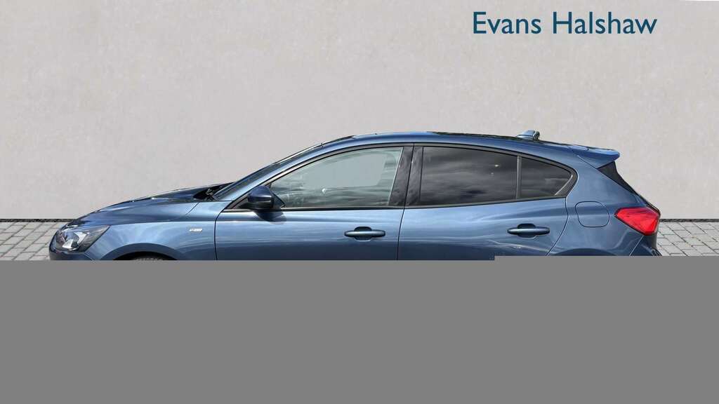 Ford Focus 1.5 Ecoblue 120 St-line 2020 YP70GOJ Blue #3