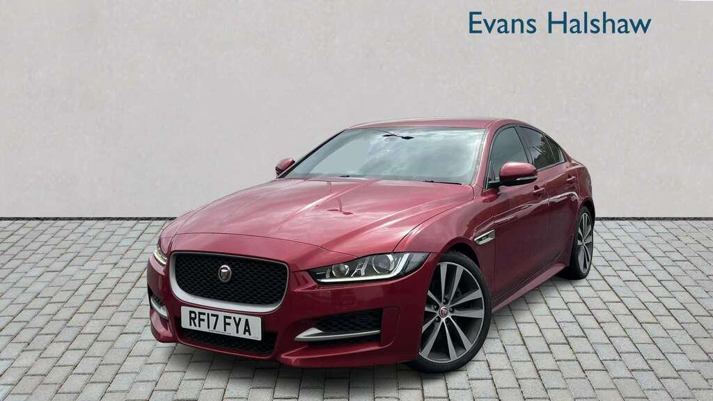 Jaguar XE 2.0D 180 R-sport 2017 RF17FYA Red #3