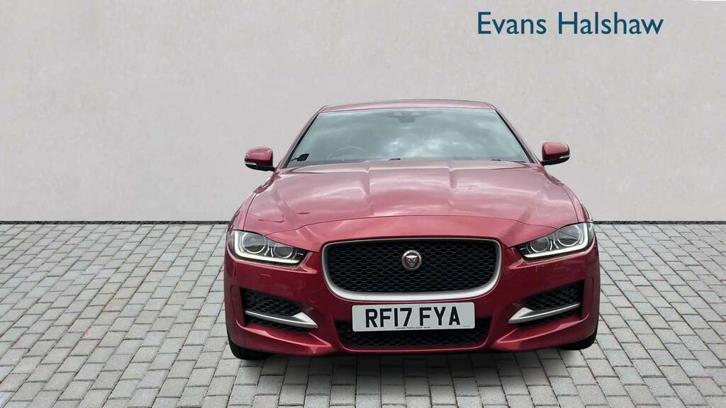 Jaguar XE 2.0D 180 R-sport 2017 RF17FYA Red #2