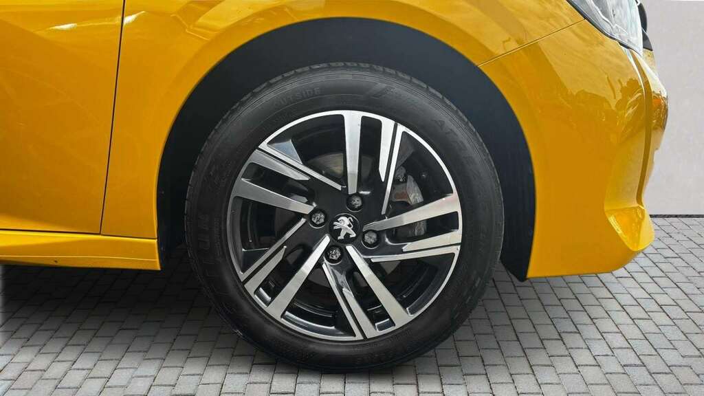 Peugeot 208 1.2 Puretech 130 Allure Premium Eat8 2023 KW23OEB Yellow #6