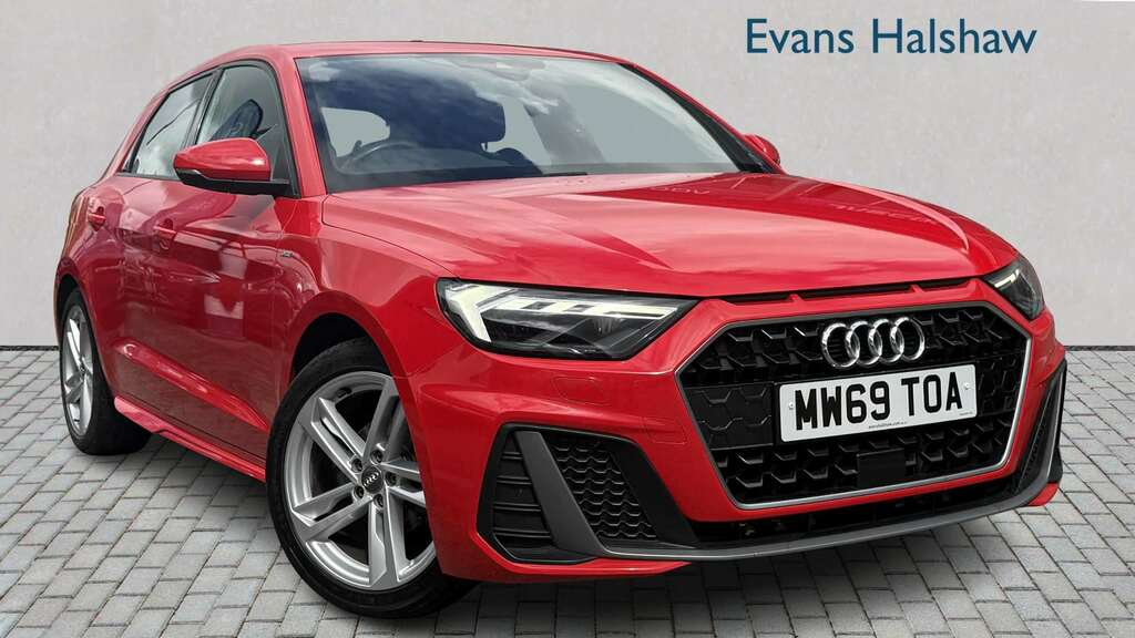 Audi A1 25 Tfsi S Line 2019 Red