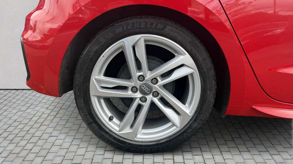 Audi A1 25 Tfsi S Line 2019 MW69TOA Red #6