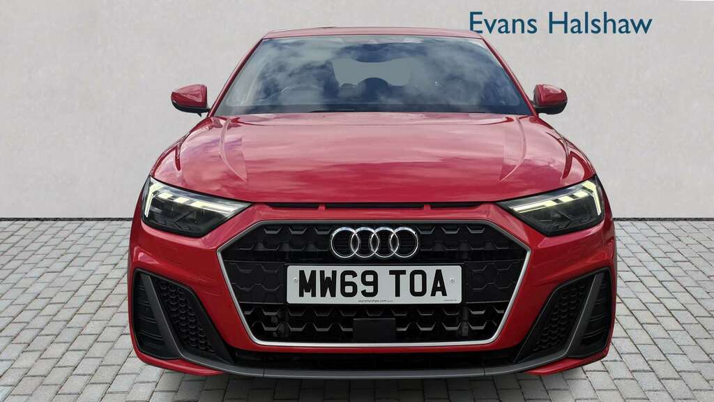 Audi A1 25 Tfsi S Line 2019 MW69TOA Red #4