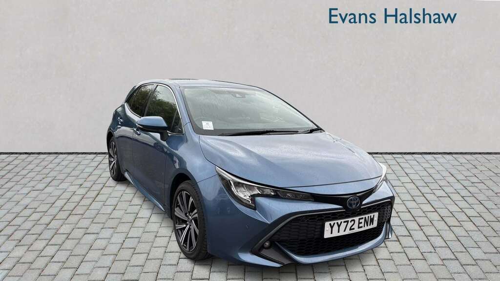 Toyota Corolla 1.8 Vvt-i Hybrid Design Cvt 2022 YY72ENW Blue #2