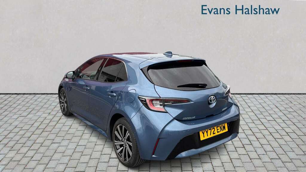 Toyota Corolla 1.8 Vvt-i Hybrid Design Cvt 2022 YY72ENW Blue #6