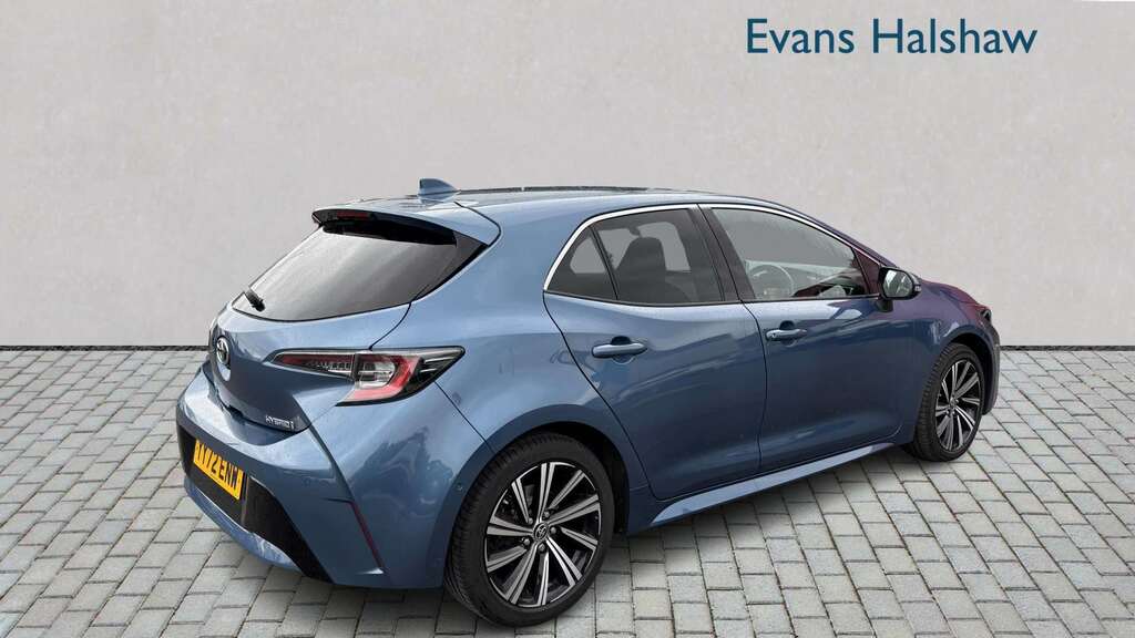 Toyota Corolla 1.8 Vvt-i Hybrid Design Cvt 2022 YY72ENW Blue #4