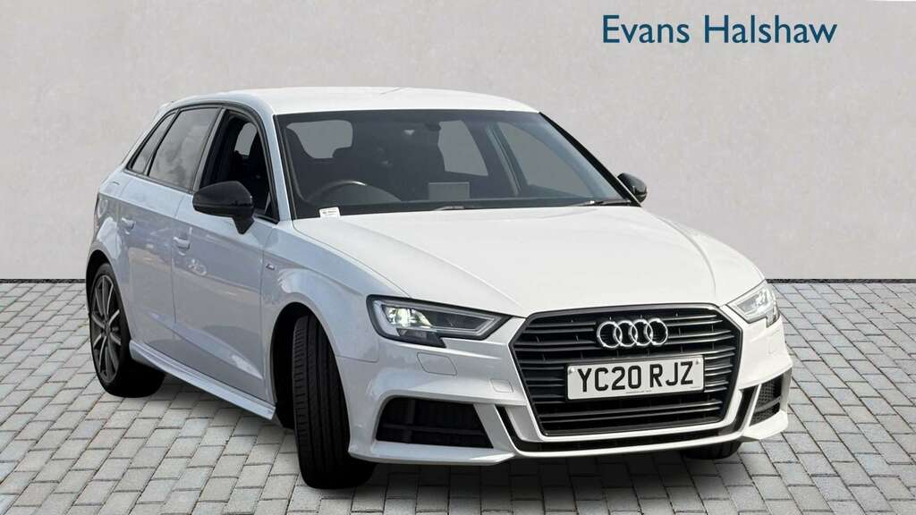 Audi A3 35 Tfsi Black Edition S Tronic 2020 White