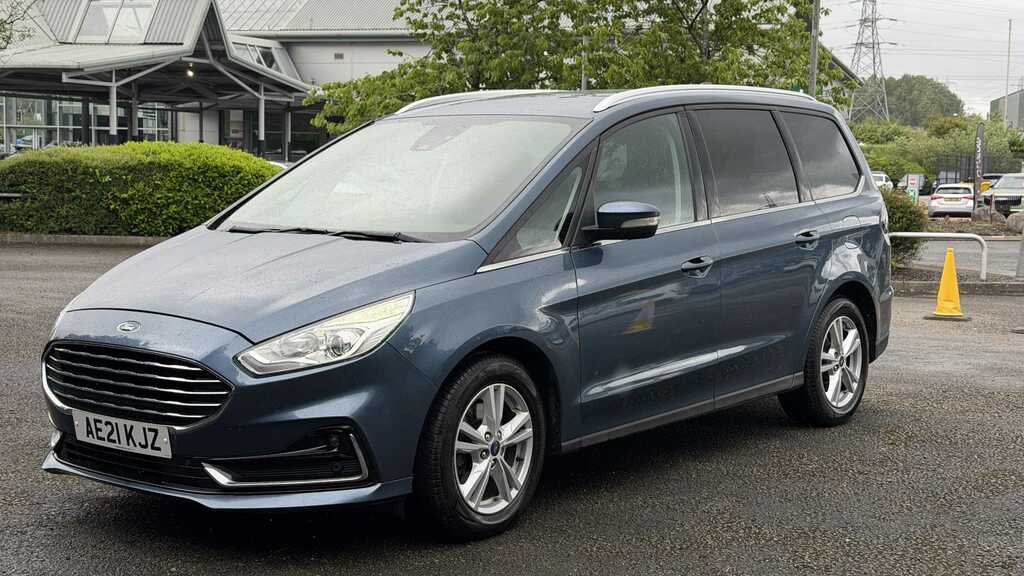 Ford Galaxy 2.0 Ecoblue 190 Titanium 2021 AE21KJZ Blue #4