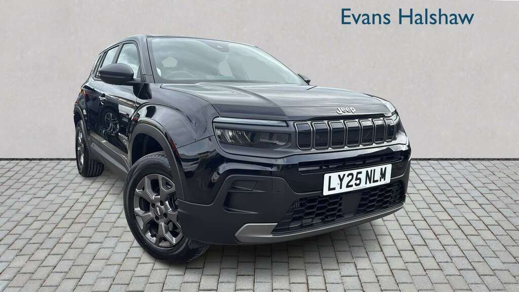 Jeep Avenger 1.2 Longitude 2025 Black
