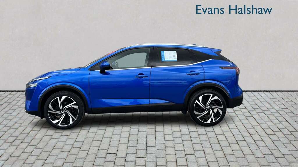 Nissan Qashqai 1.3 Dig-t Mh 158 Tekna Xtronic 2021 PL21MKG Blue #3