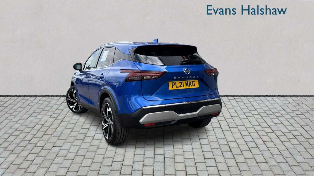 Nissan Qashqai 1.3 Dig-t Mh 158 Tekna Xtronic 2021 PL21MKG Blue #2