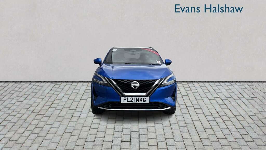 Nissan Qashqai 1.3 Dig-t Mh 158 Tekna Xtronic 2021 PL21MKG Blue #4