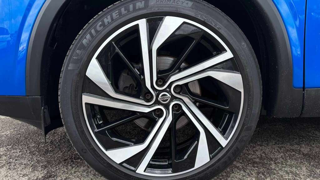 Nissan Qashqai 1.3 Dig-t Mh 158 Tekna Xtronic 2021 PL21MKG Blue #6