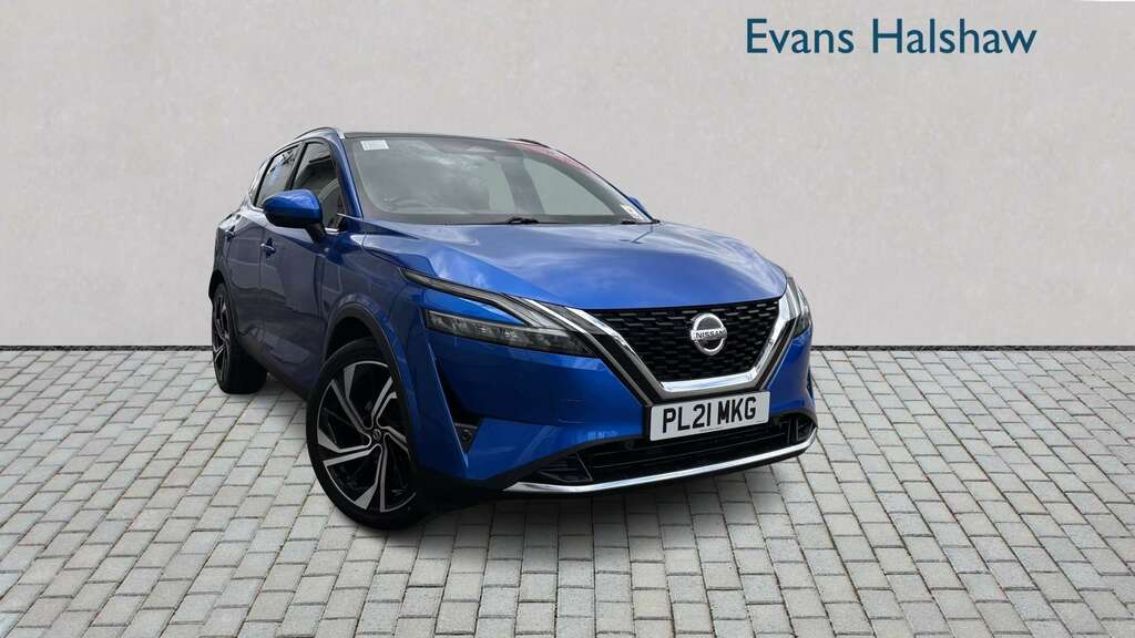 Nissan Qashqai 1.3 Dig-t Mh 158 Tekna Xtronic 2021 PL21MKG Blue