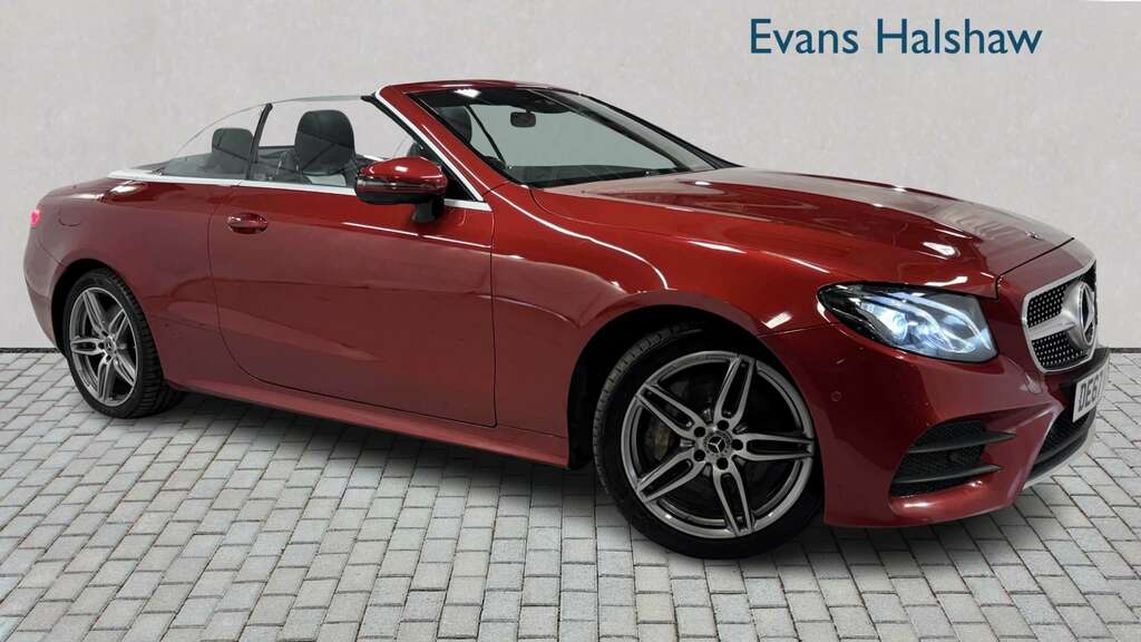 Mercedes-Benz E Class E200 Amg Line 7G-tronic 2017 Red
