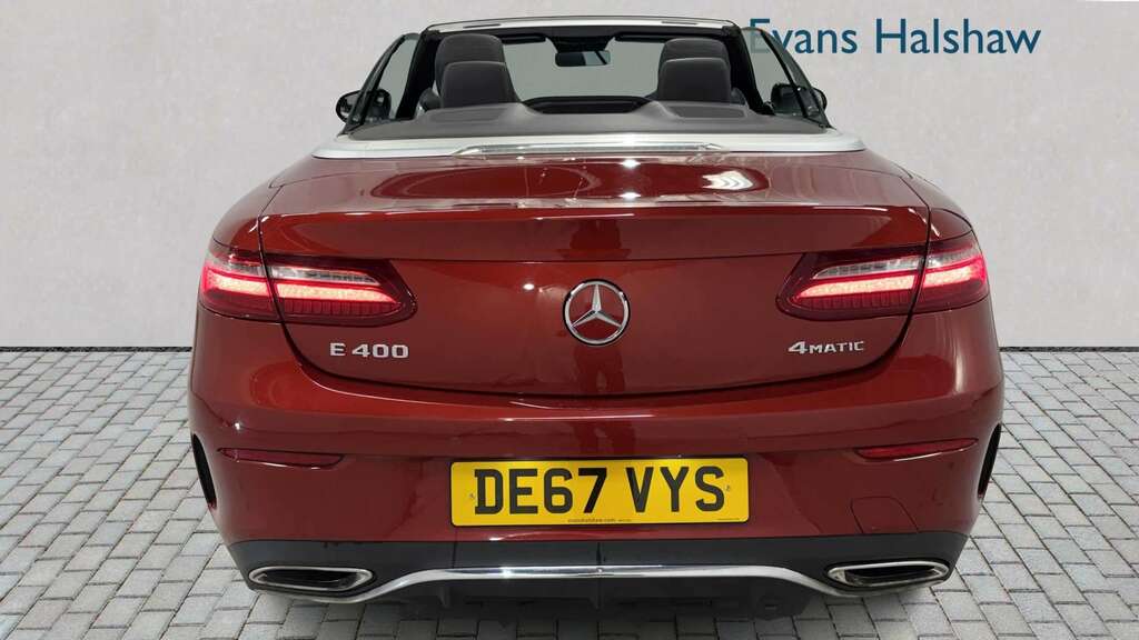 Mercedes-Benz E Class E200 Amg Line 7G-tronic 2017 DE67VYS Red #4