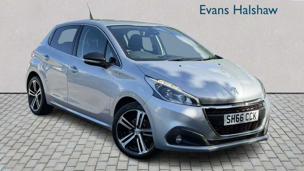 Peugeot 208 1.2 Puretech 110 Gt Line 2016 Silver