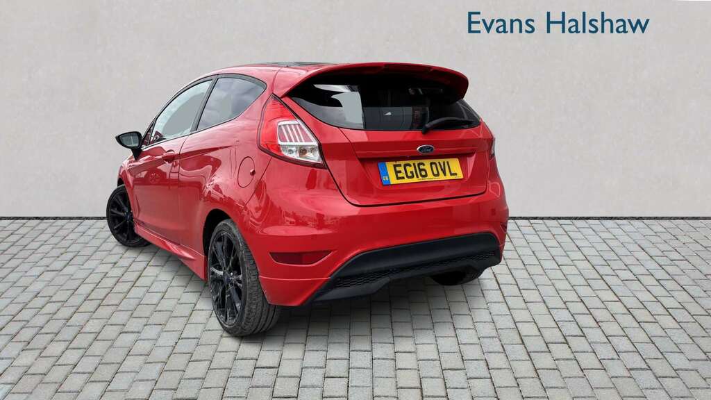 Ford Fiesta 1.0 Ecoboost 140 Zetec S Red 2016 EG16OVL Red #2