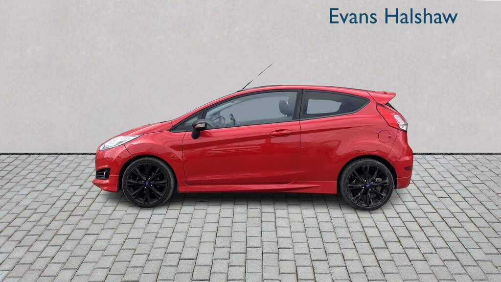 Ford Fiesta 1.0 Ecoboost 140 Zetec S Red 2016 EG16OVL Red #3
