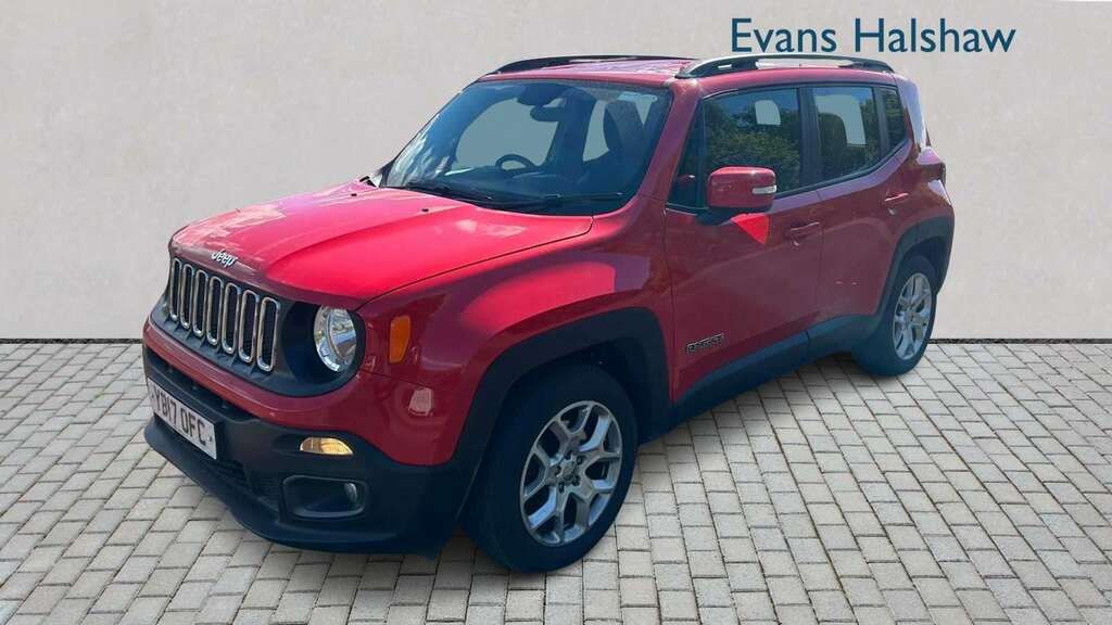 Jeep Renegade 1.6 E-torq Longitude 2017 Red #2