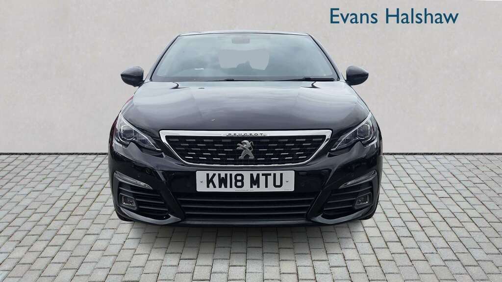 Peugeot 308 1.2 Puretech 130 Gt Line 2018 KW18MTU Black #2