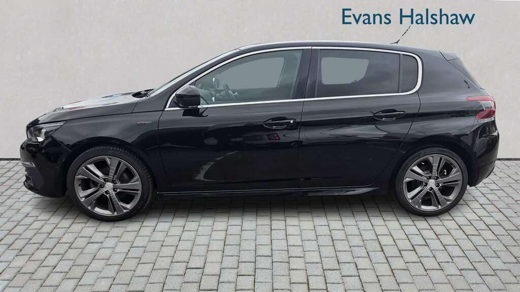 Peugeot 308 1.2 Puretech 130 Gt Line 2018 KW18MTU Black #4