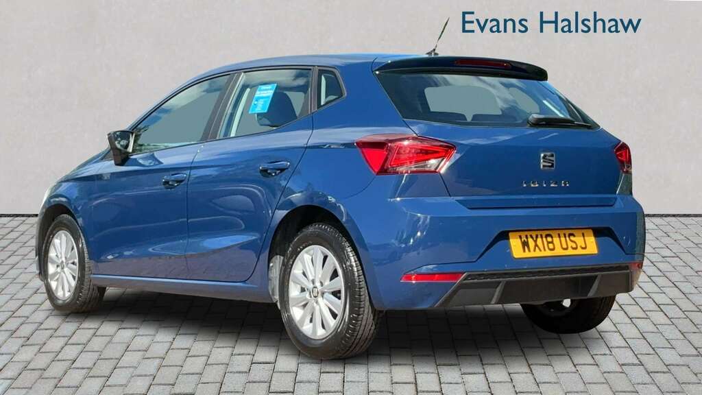 Seat Ibiza 1.0 Se 2018 WX18USJ Blue #2