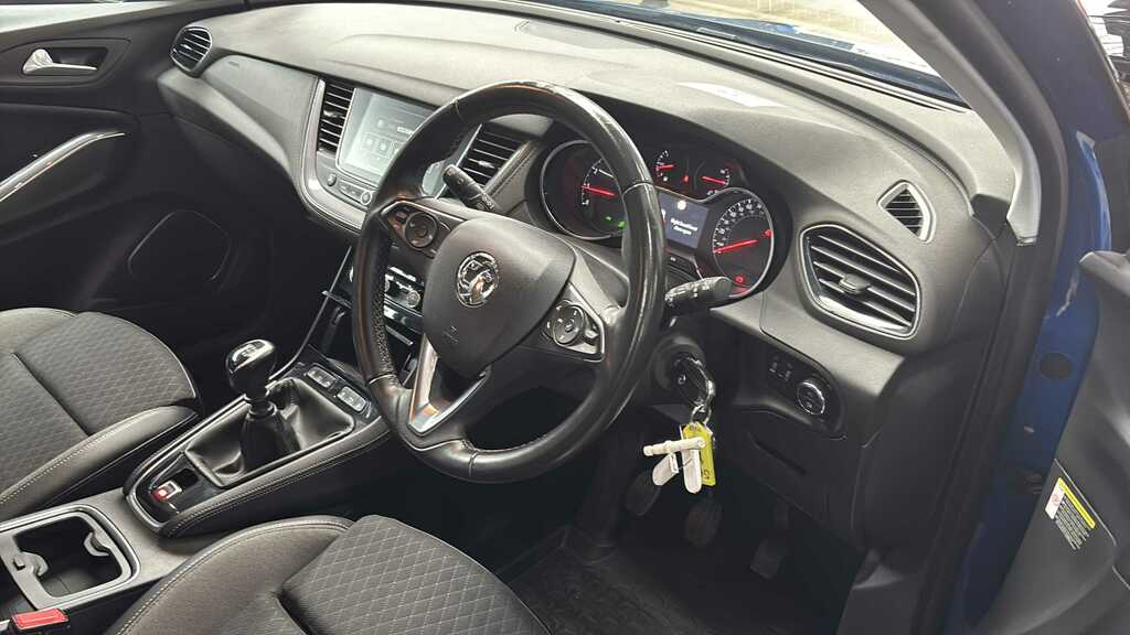 Vauxhall Grandland X 1.2 Turbo Sri Nav 2020 AP70FGX Blue #6
