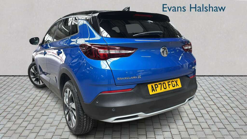Vauxhall Grandland X 1.2 Turbo Sri Nav 2020 AP70FGX Blue #2