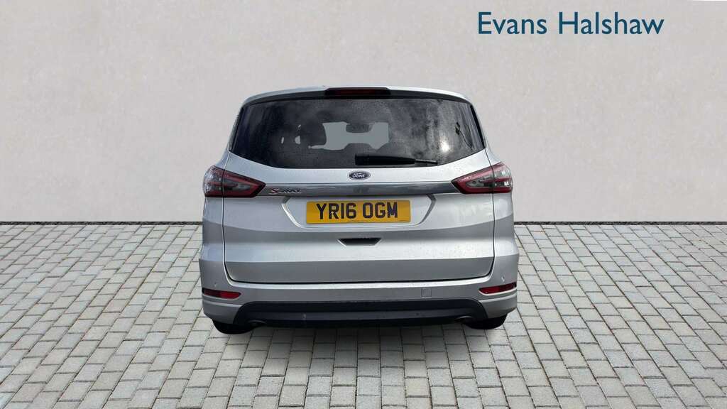 Ford S-Max 2.0 Tdci 150 Titanium 2016 YR16OGM Silver #4